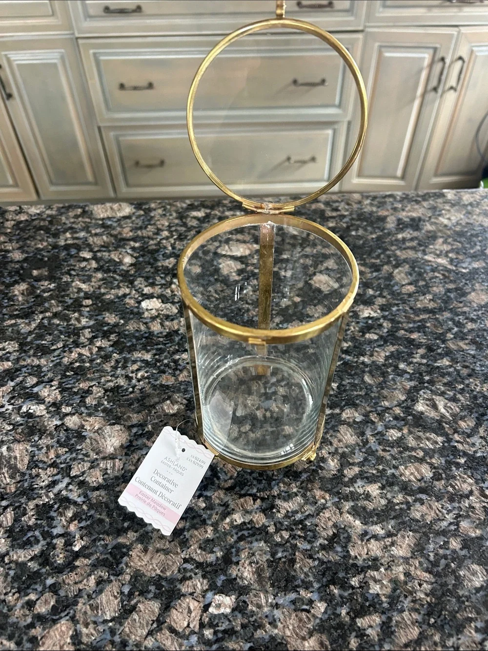 ASHLAND DECORATIVE CONTAINER W HINGED LID NWT - Picture 1 of 7